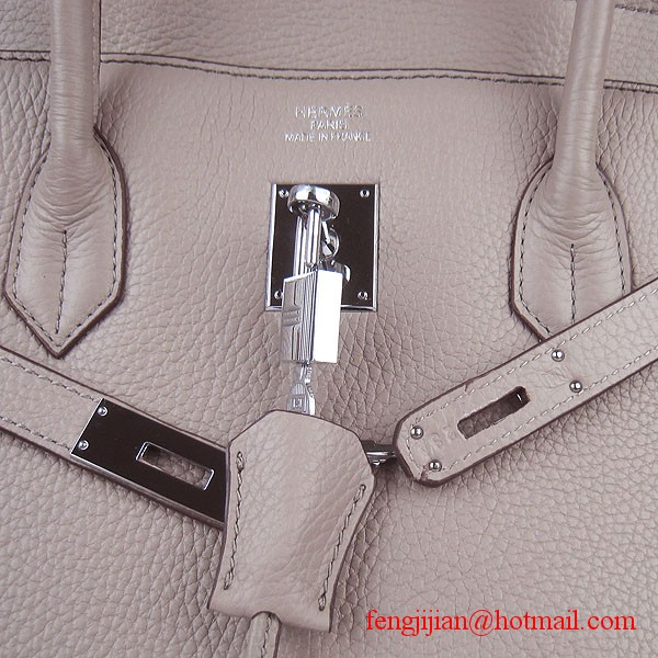 Hermes Birkin 40cm Togo Bag Grey 6099